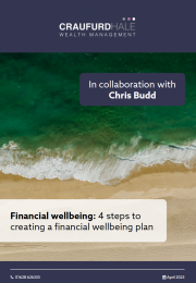 Financial well being 4 steps to a wellbeing plan